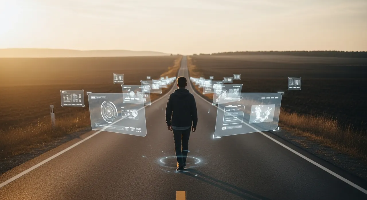 Sales representative walking through an adaptive guided selling flow on a digital interface